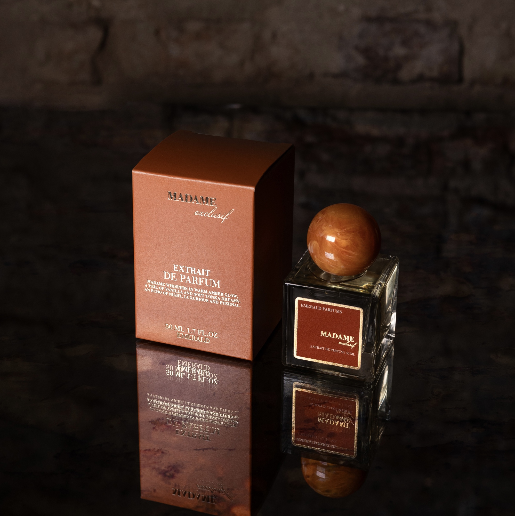 NAUJIENA! EMERALD nišiniai kvepalai MADAME extrait de parfum 50ml, Limited edition