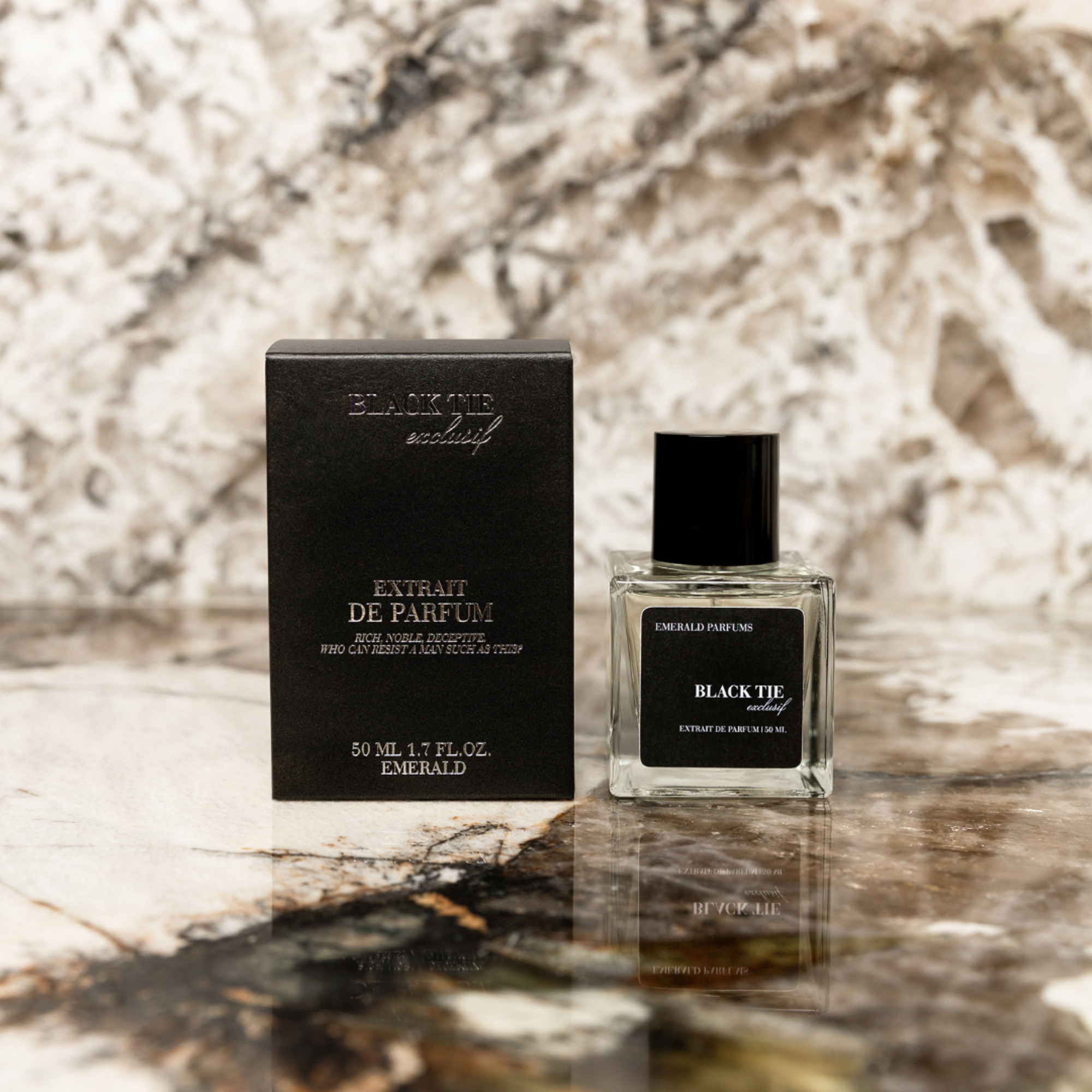 EMERALD Black Tie extrait de parfum, 50ML (PRE MUŽOV)