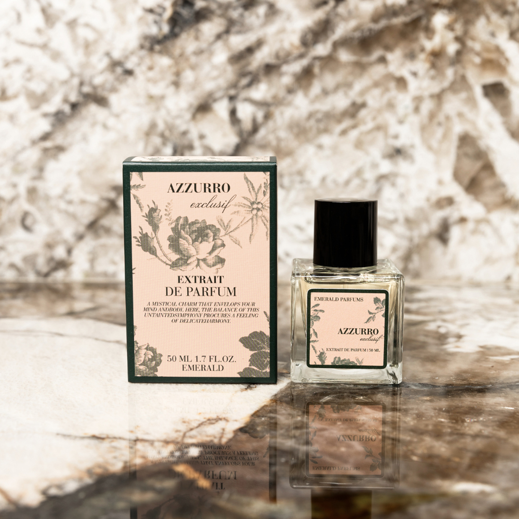 EMERALD Azzurro extrait de parfum, 50ML